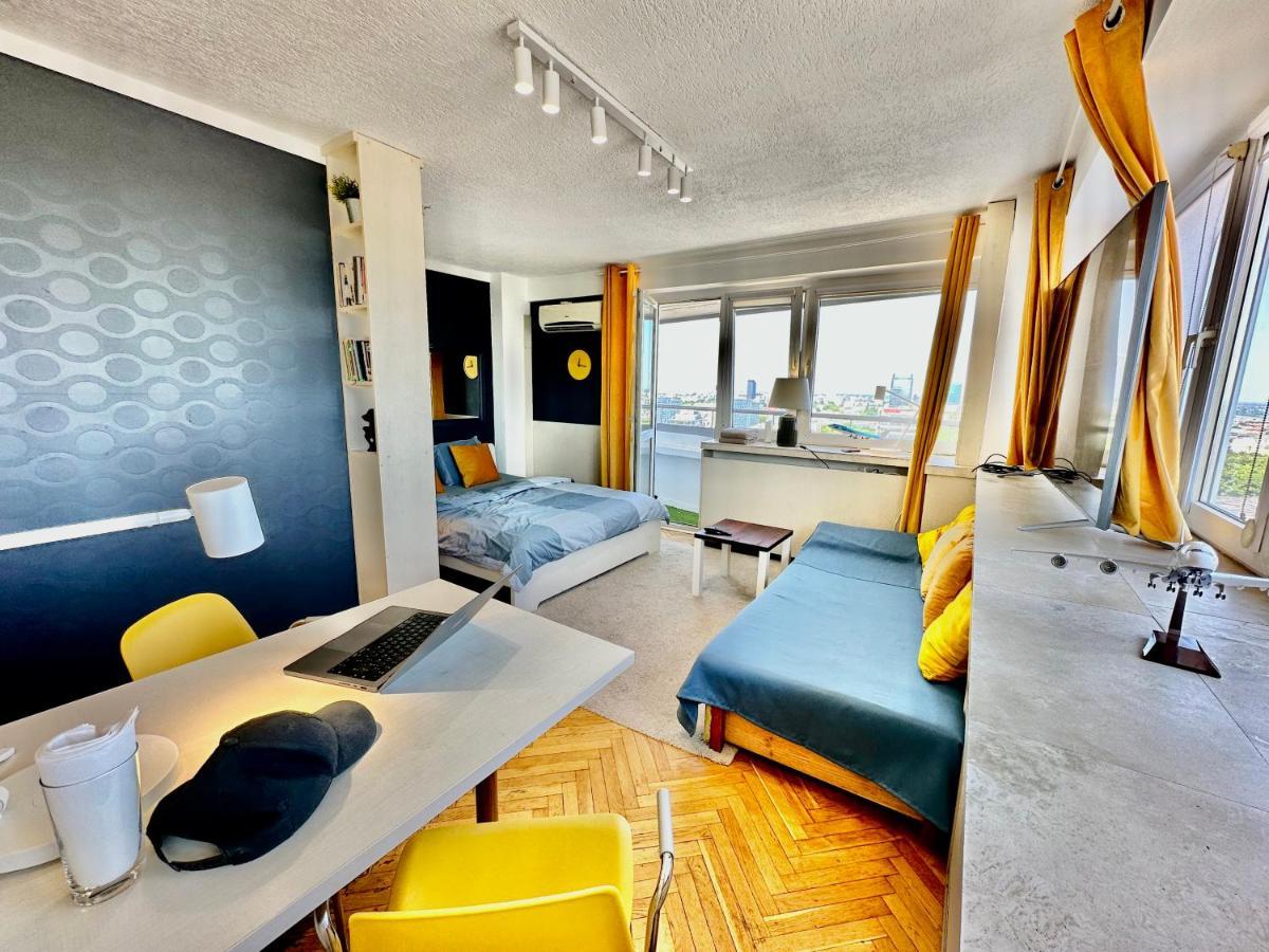 Sun Clima/Ac Metro X2 Fast Wifi 500 Mbs 70'Tv Netflix Appletv Hbo Apartment Warsaw Exterior photo